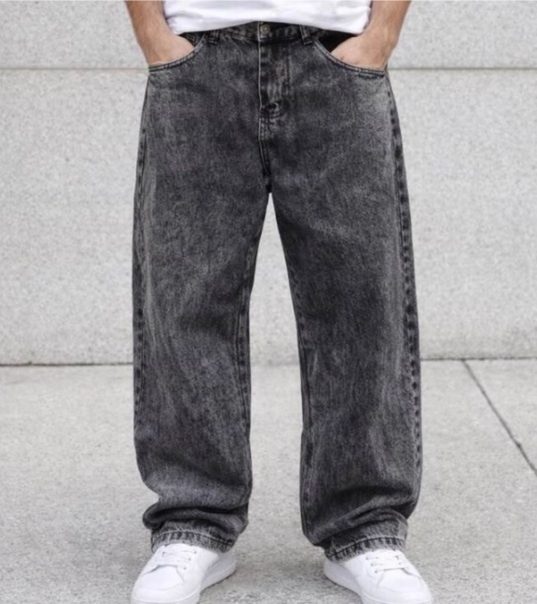 moda rapido Men Regular Mid Rise Grey Jeans-picture-2
