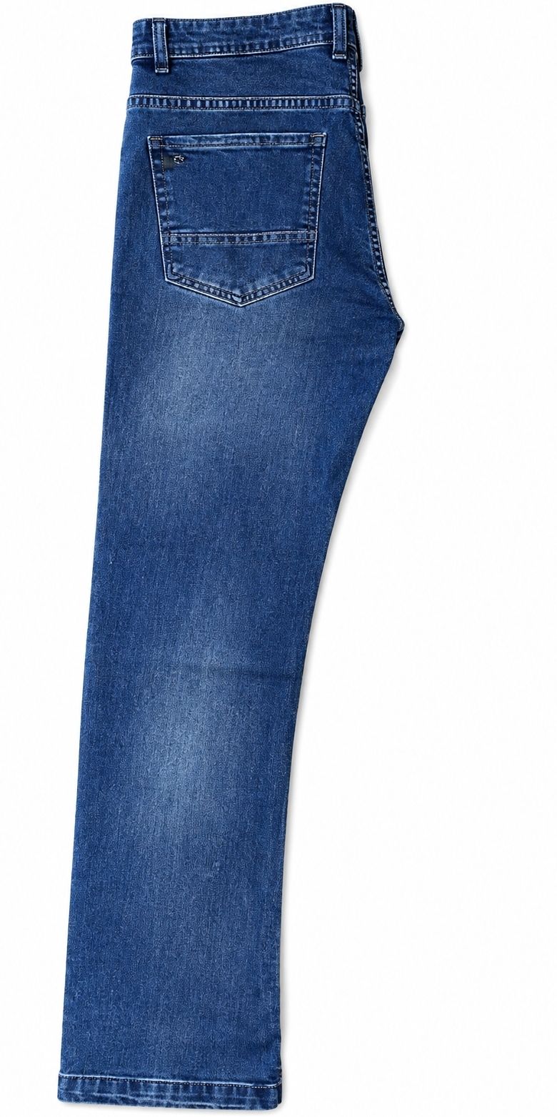 jainstore Men Straight Fit Mid Rise Blue Jeans-picture-30