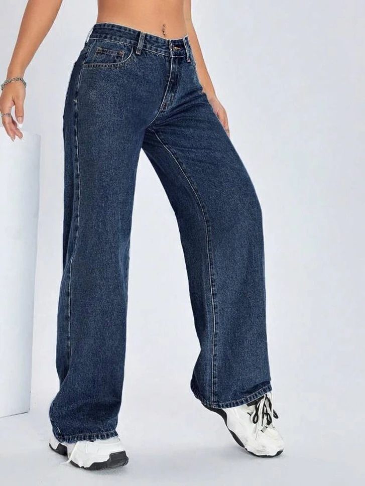 p.x.5 Women Loose Fit High Rise Light Blue Jeans-picture-17