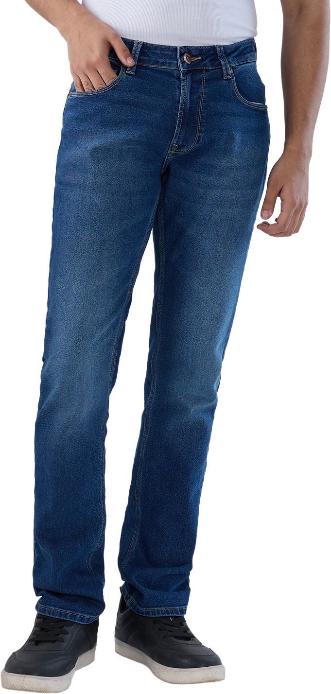 spykar Men Regular Mid Rise Blue Jeans-picture-15