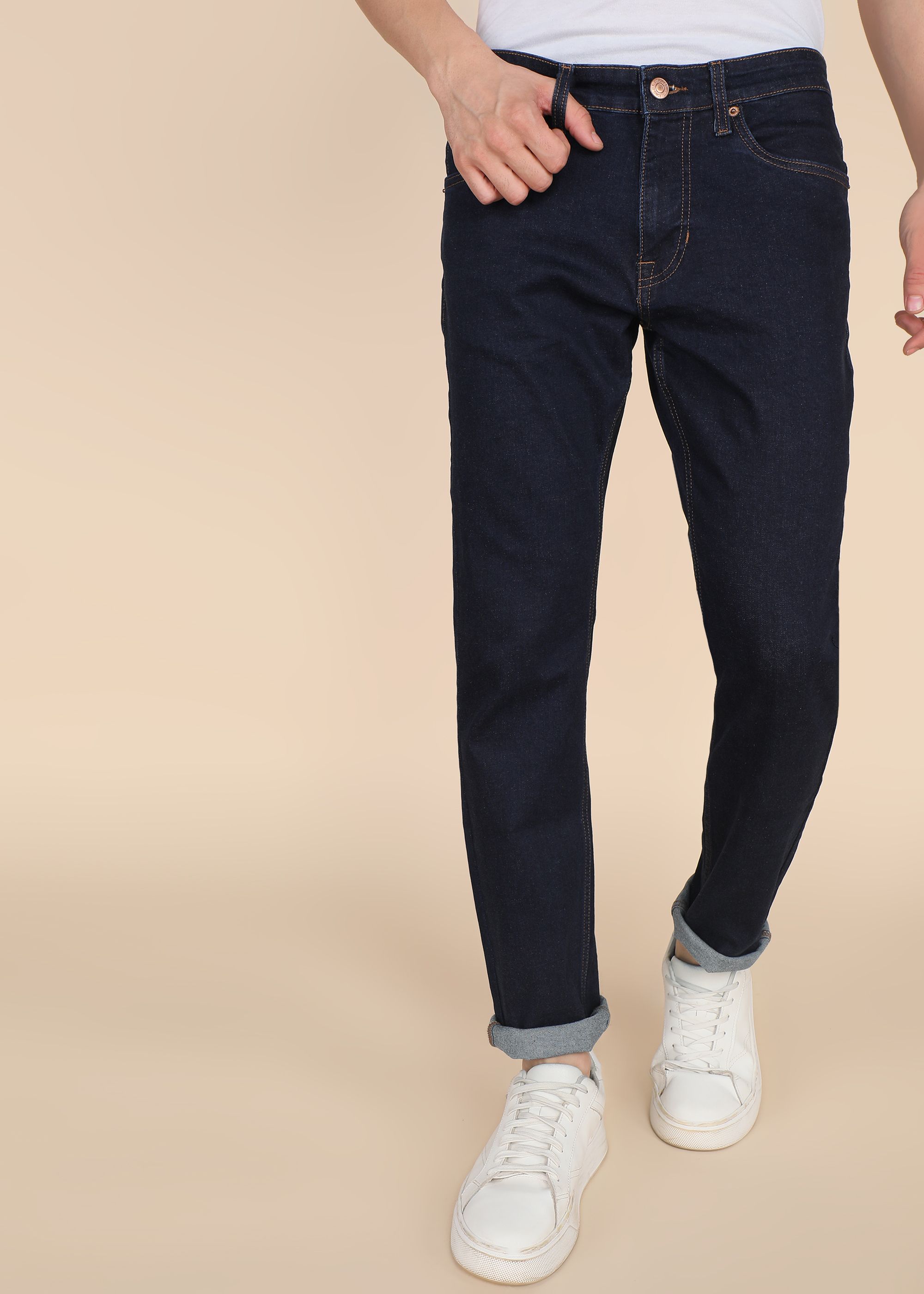 u.s. polo assn. Men Slim Mid Rise Blue Jeans-picture-22