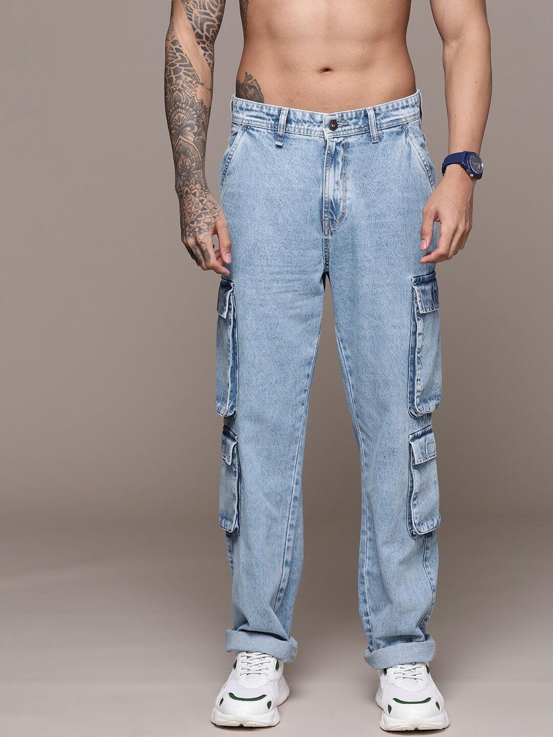 roadster Men Regular Mid Rise Blue Jeans-picture-20