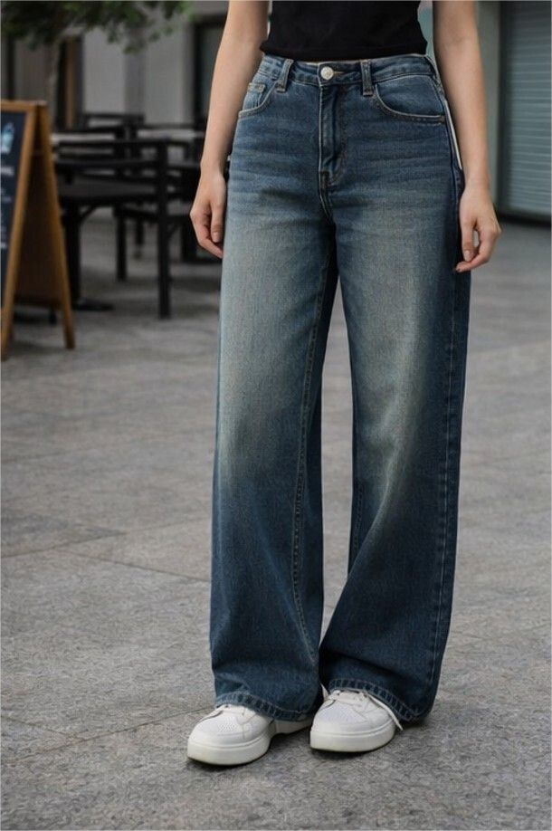 Women Straight Fit Mid Rise Green Jeans-image-41