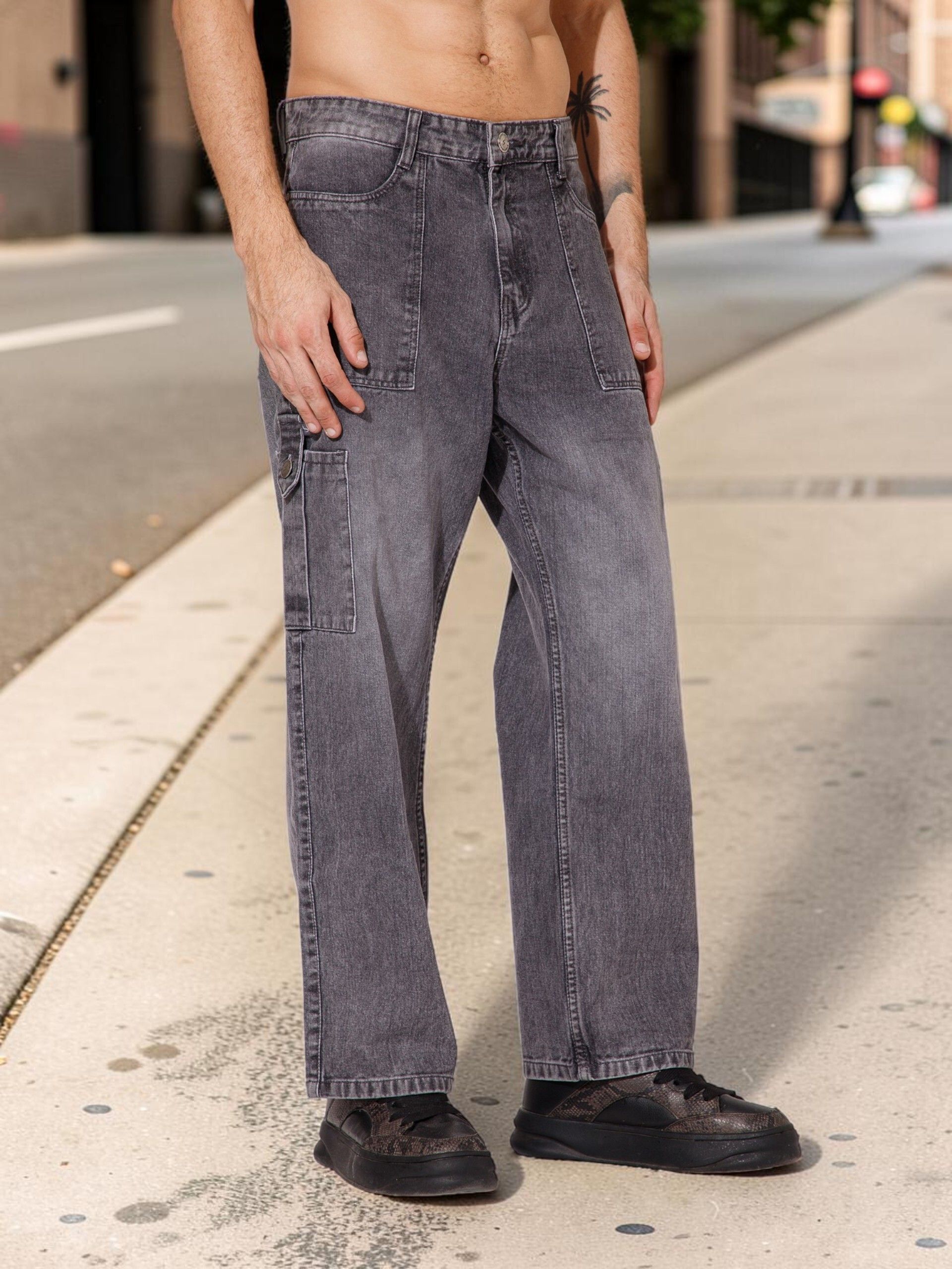 studio nexx Men Cargos-picture-48