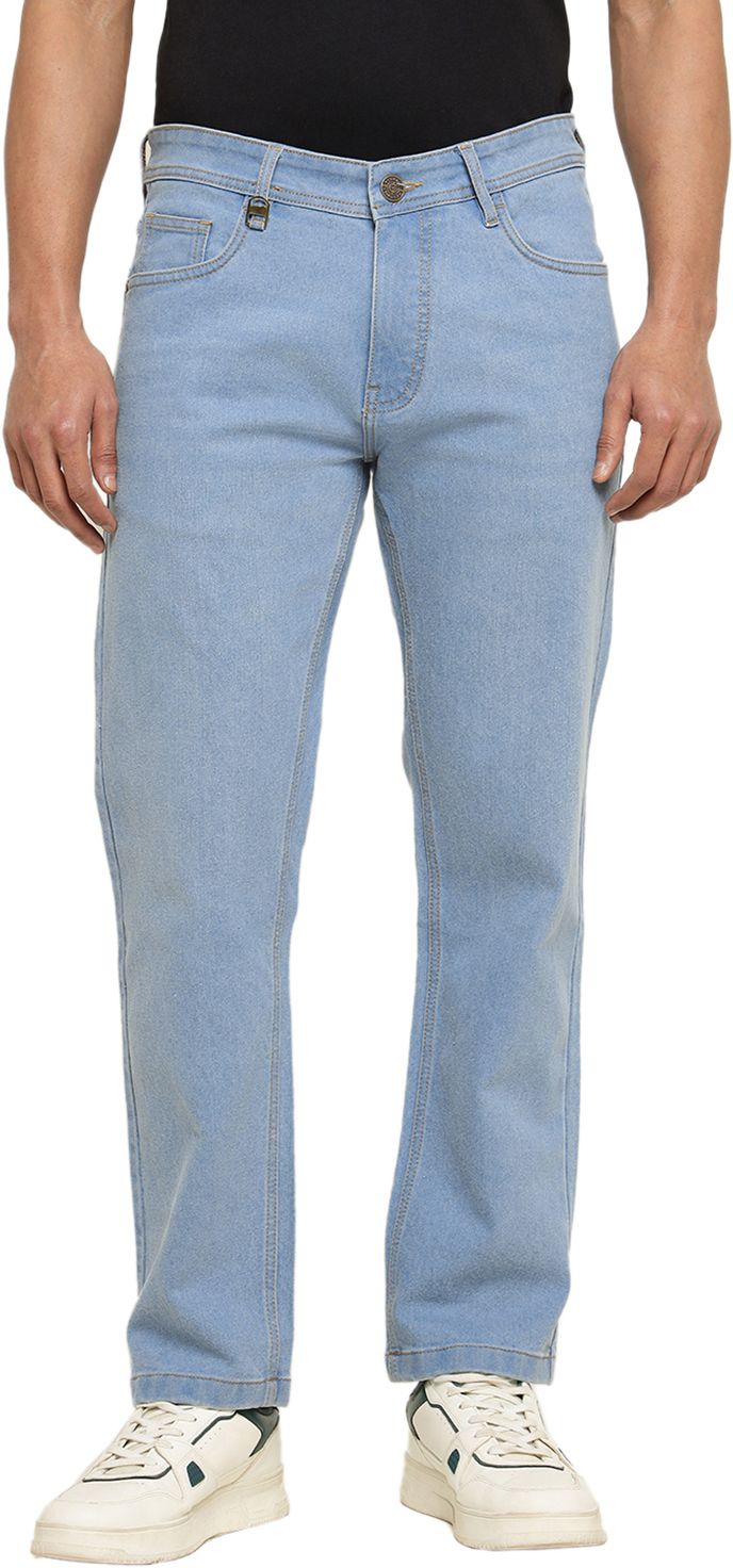 red chief Men Regular Mid Rise Light Blue Jeans-picture-39