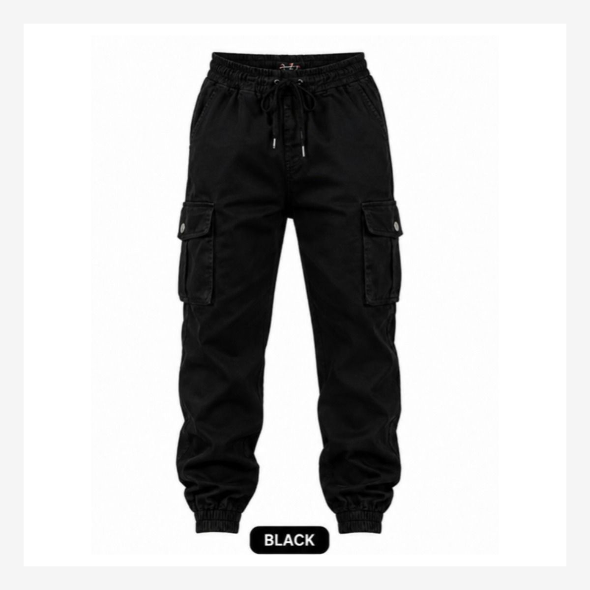 stylehub Men Jogger Fit Mid Rise Black Jeans-picture-31