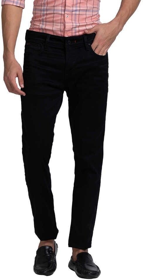 Men Regular Mid Rise Black Jeans-image-45