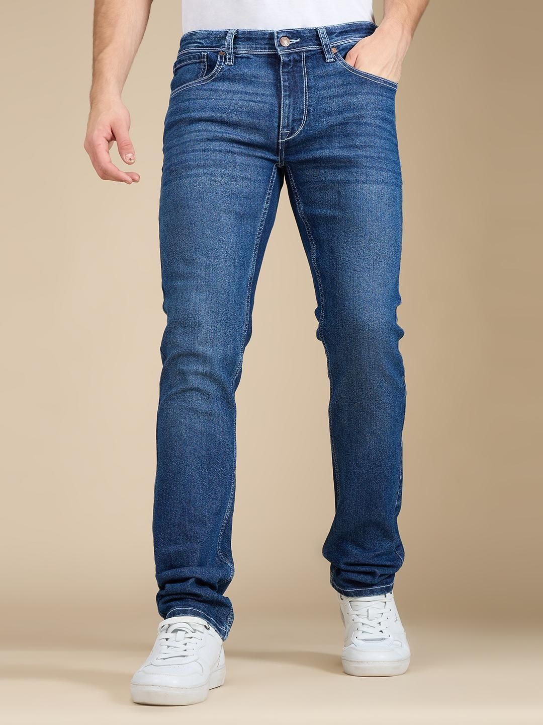 pepe jeans Men Slim Mid Rise Blue Jeans-picture-14