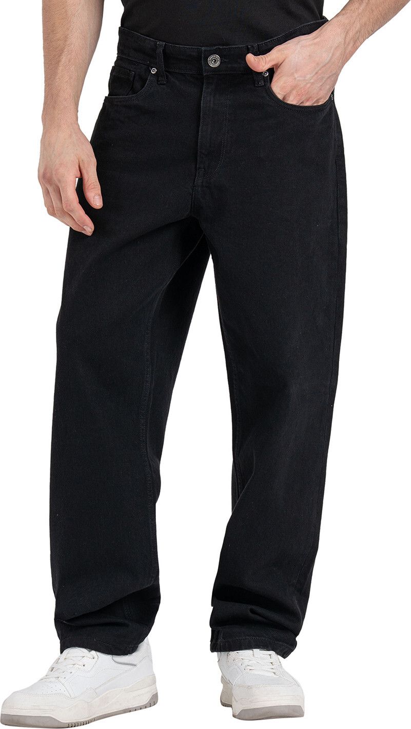 red tape Men Loose Fit Mid Rise Black Jeans-picture-23