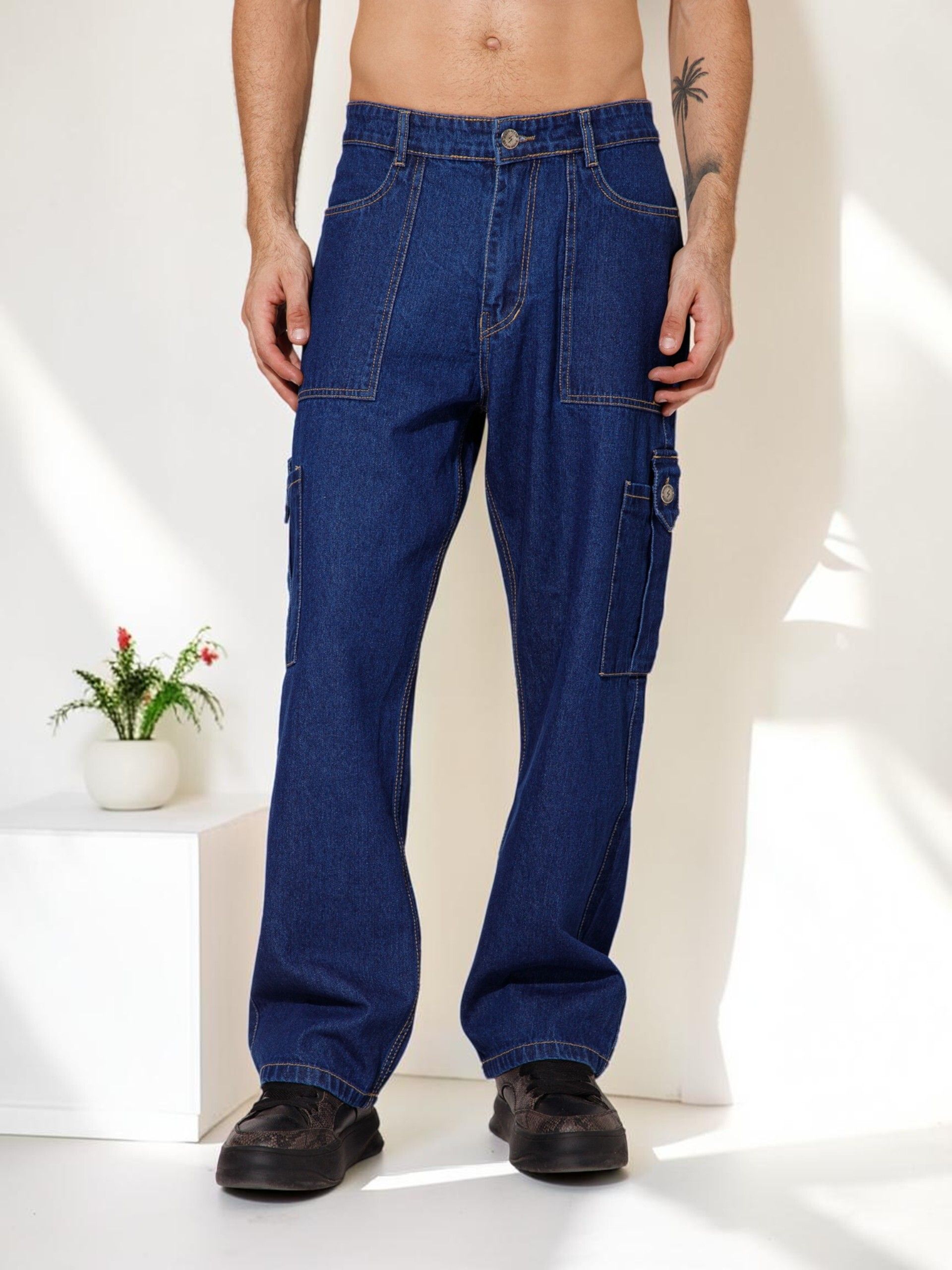 studio nexx Men Cargos-picture-33