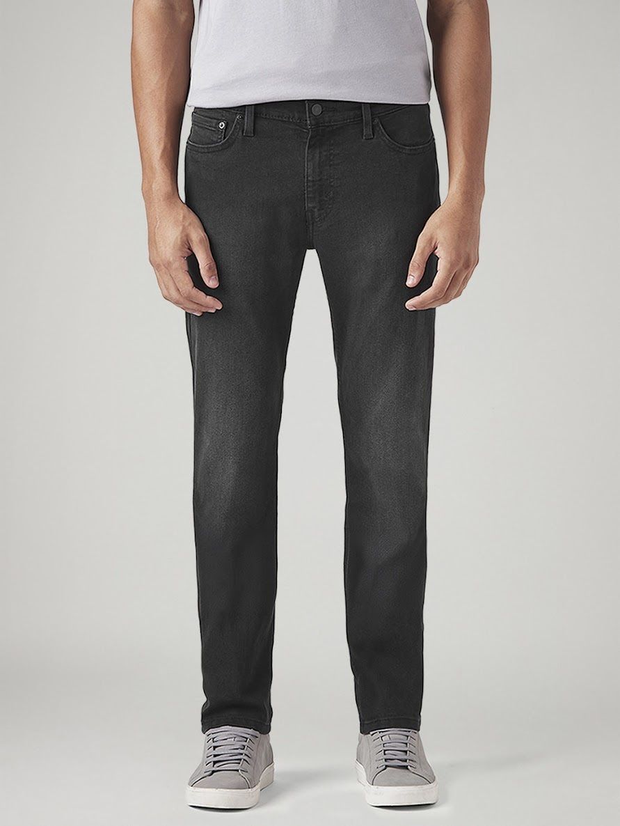 levi's Men Slim Mid Rise Dark Grey Jeans-picture-13