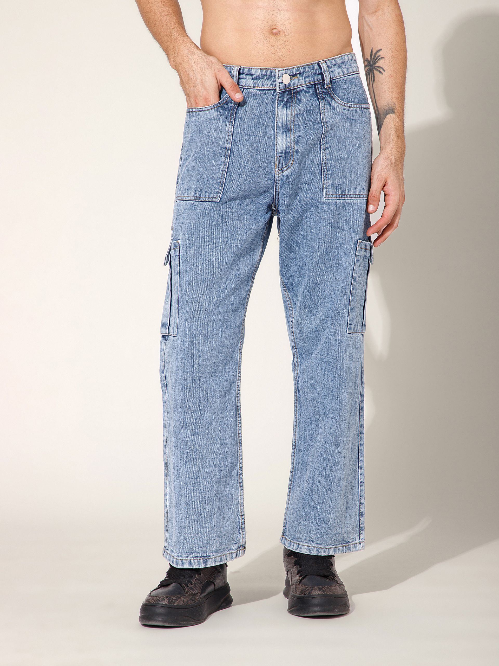 studio nexx Men Cargos-picture-44