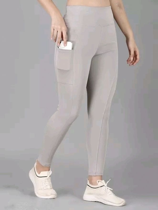 asjeggins Solid Women Grey Tights-picture-14