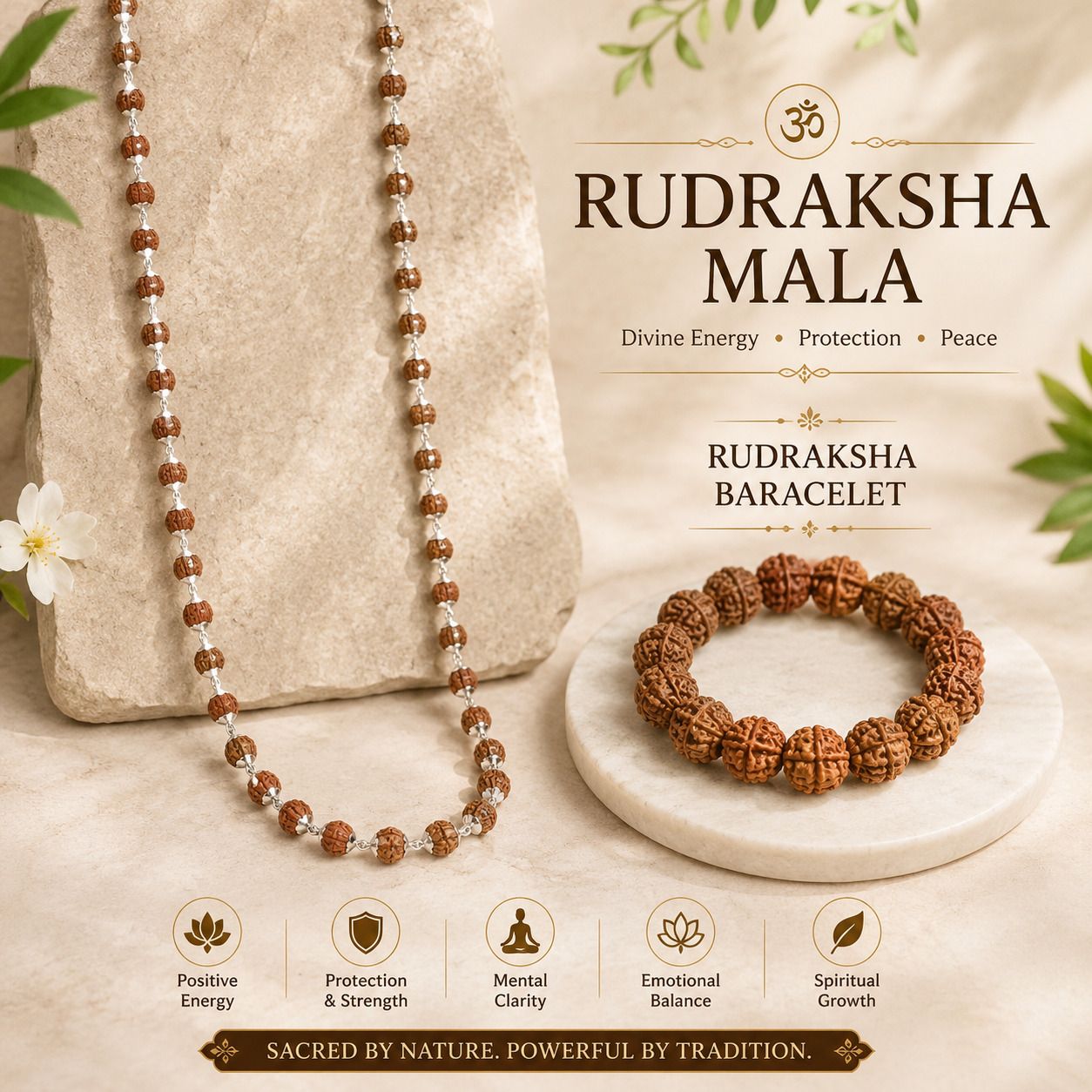 Wood Brown Jewel Set-image-0