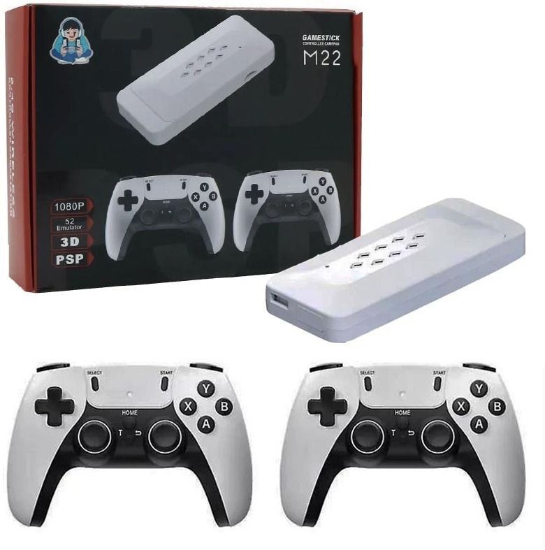Playtastic M22 Retro Game Stick Console 4k 2.4G Dual Wireless Game Box Video GameJoystick-image-5