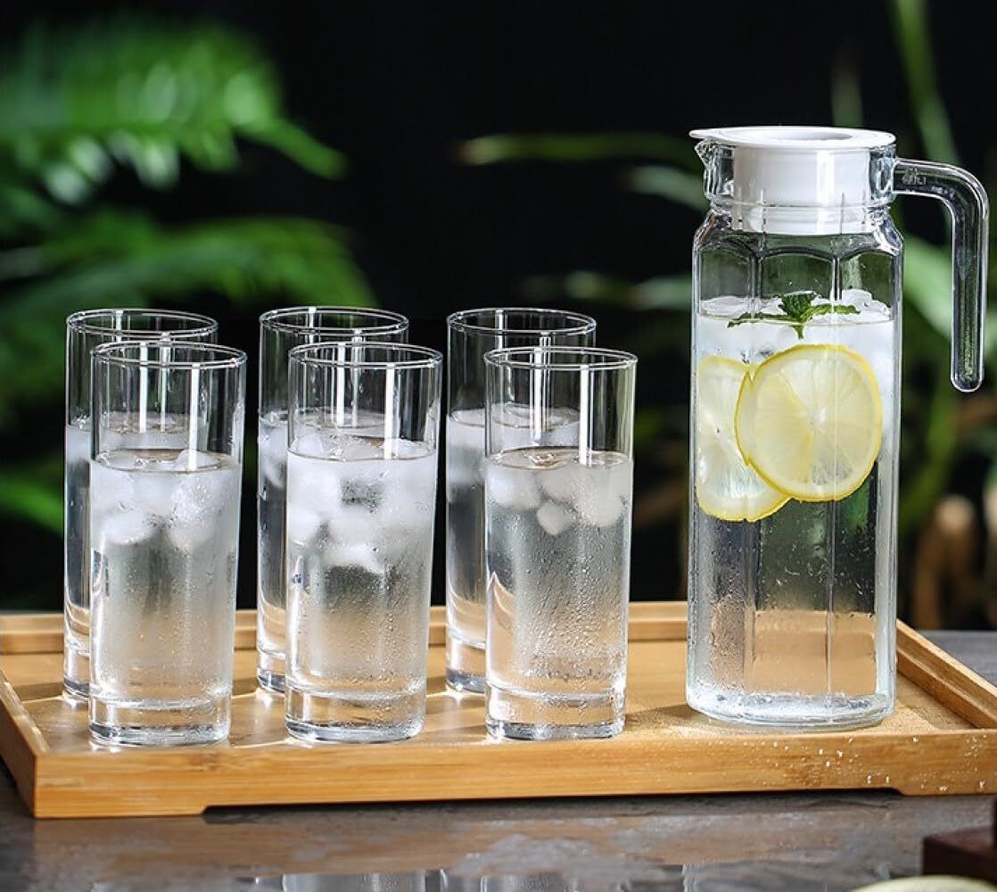 JUG -215 Jug Bottle Glass Set-image-13