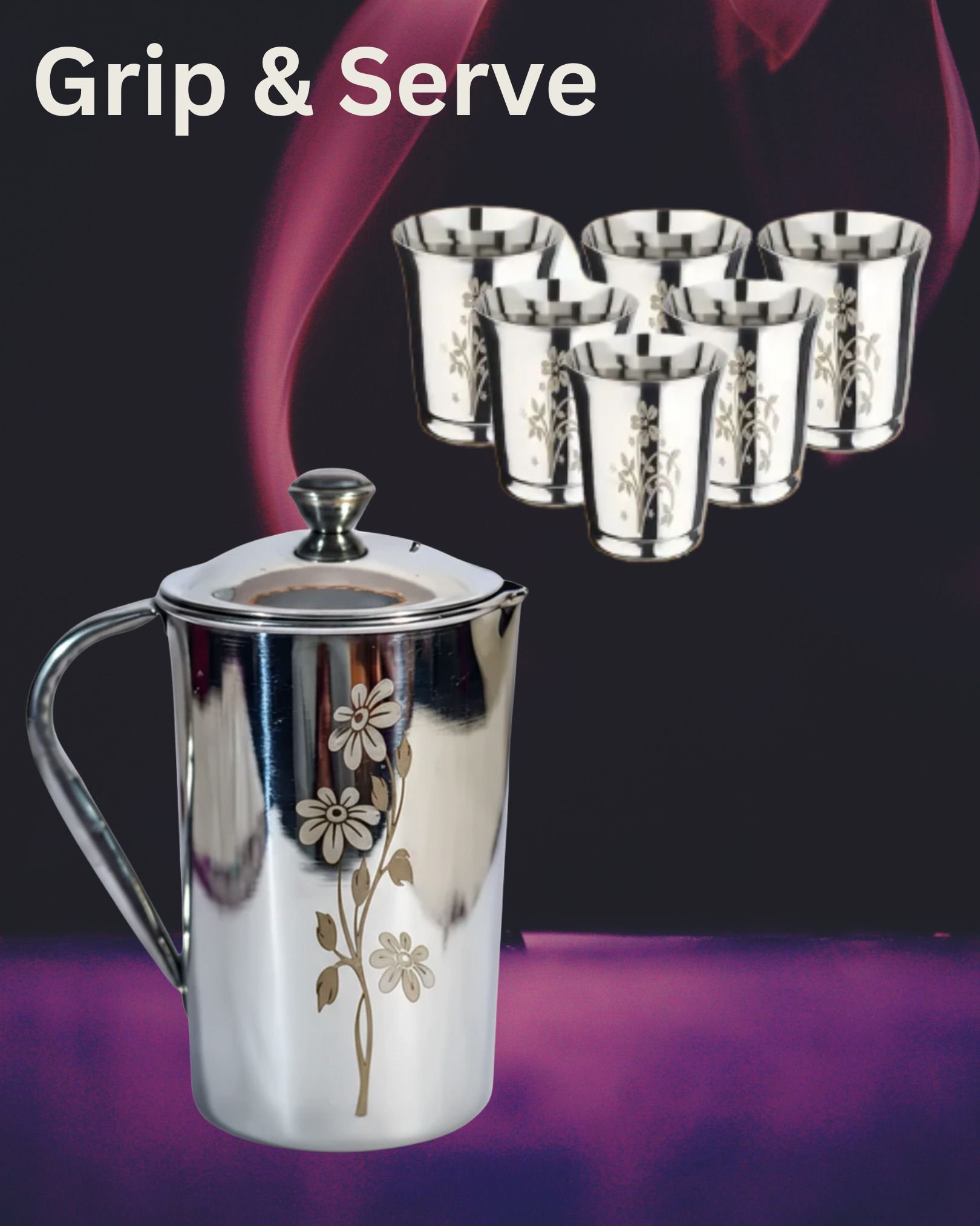 jug and glass009 Jug Glass Set-image-18