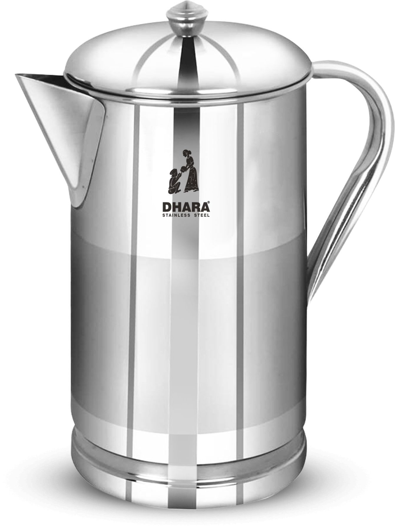 dhara stainless steel 2 L Steel Water Jug-picture-10