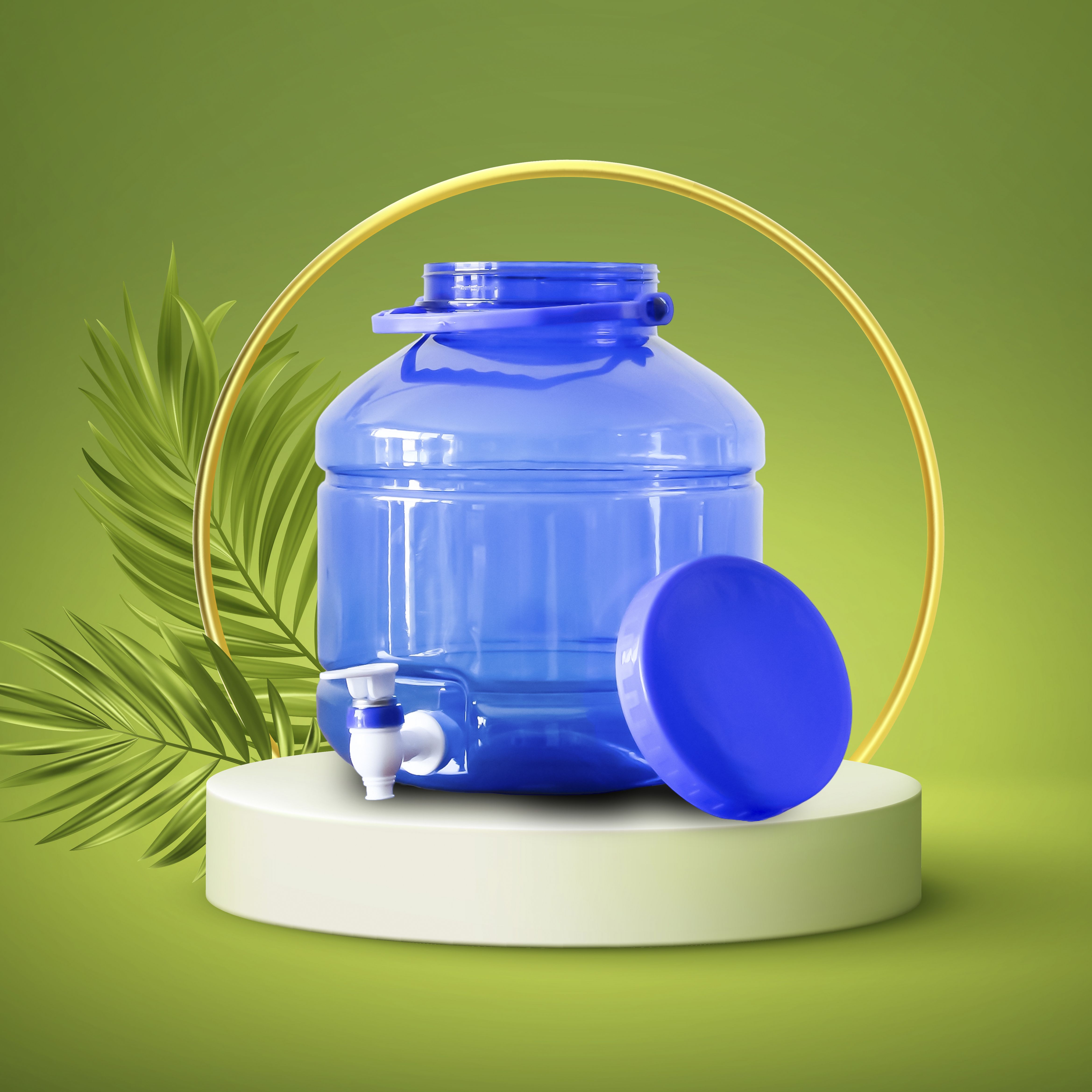 10 L Blue Handi kadi wali 10 L Drum