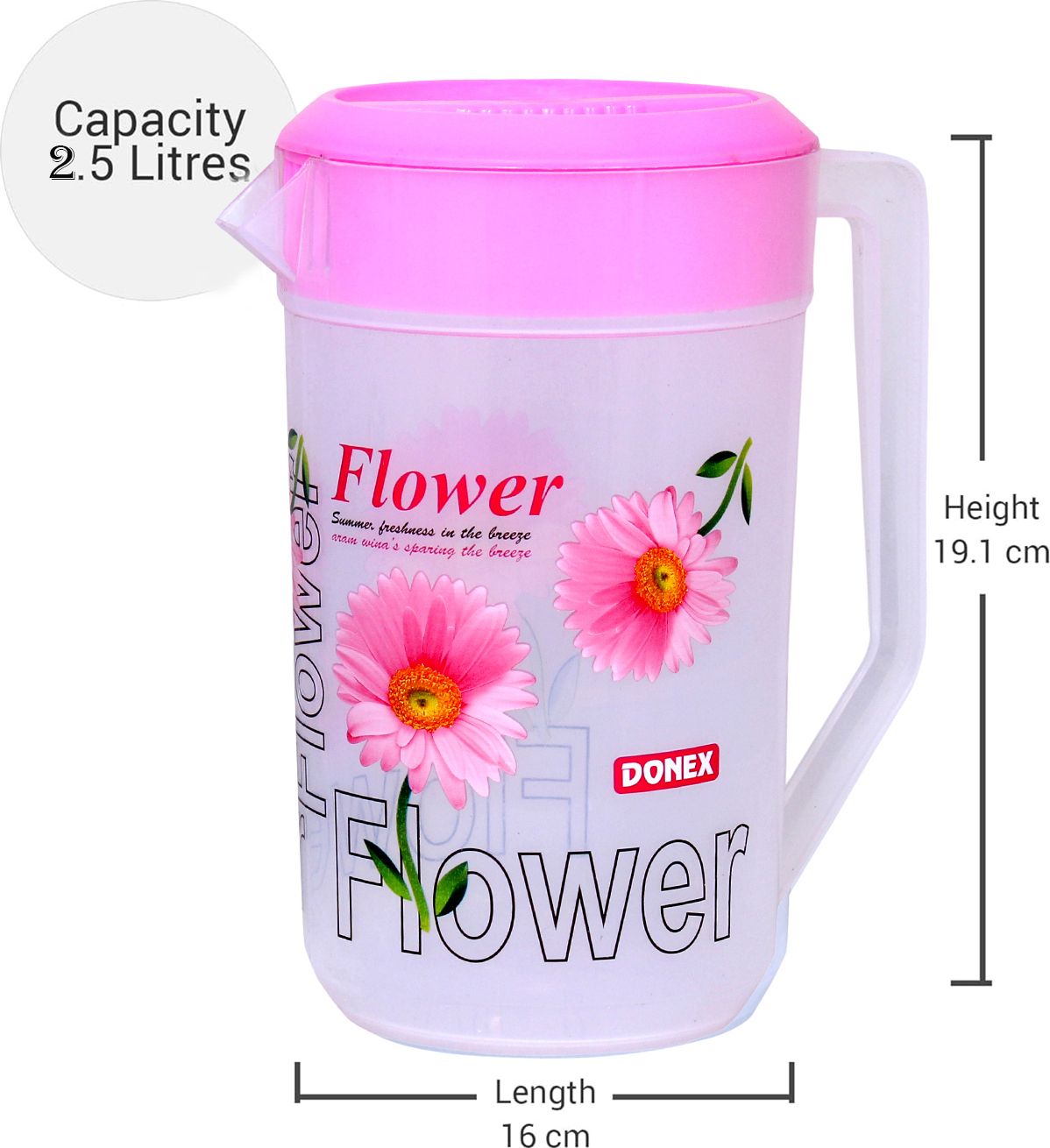 zyro 2.5 L Plastic Water Jug-picture-11