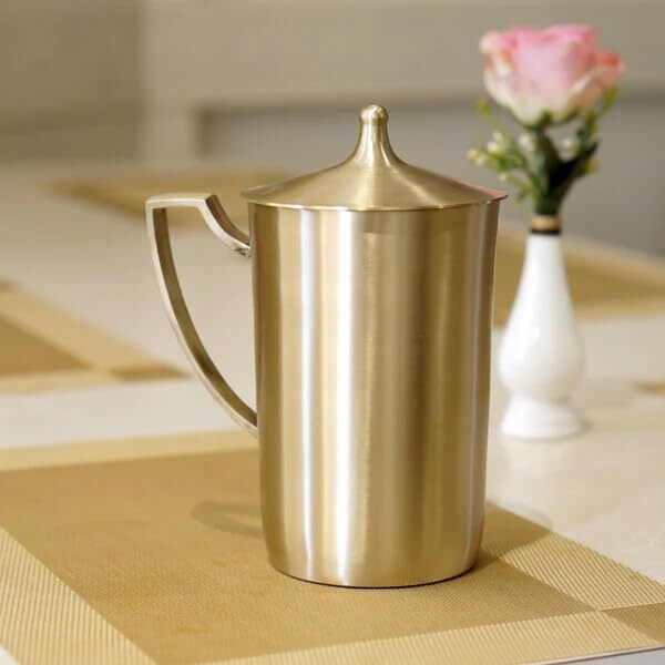 rajneesh handicraft 1 L Bronze Water Jug-picture-10