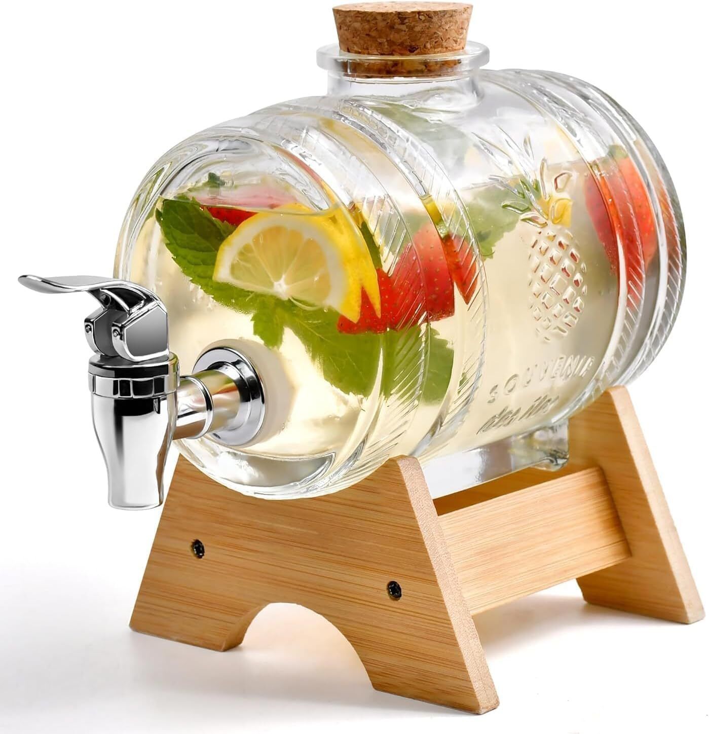 smilery 3 L Glass Table Top Manual Water Dispenser-picture-25