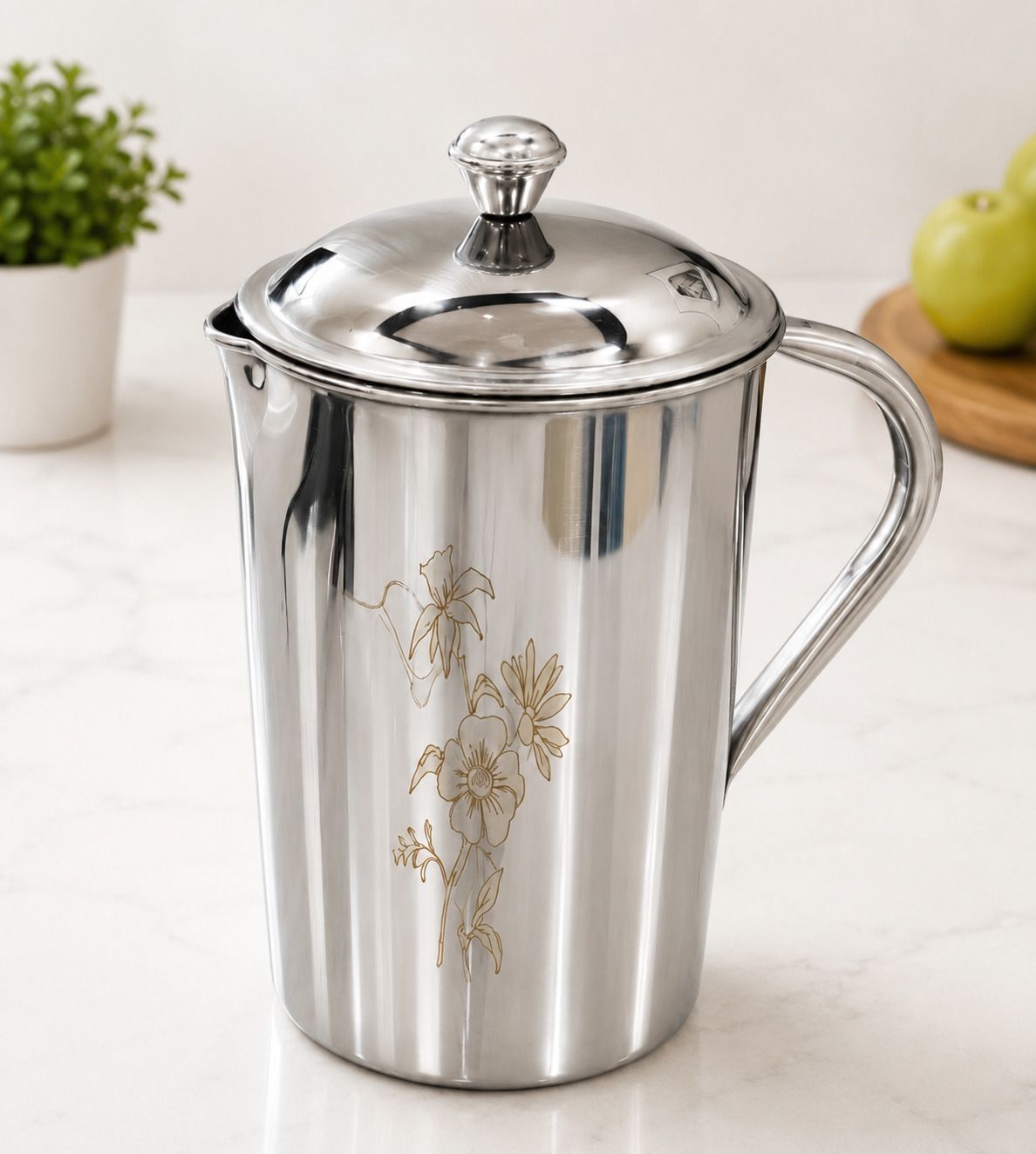 saenterprise 1.5 L Stainless Steel Water Jug-picture-0