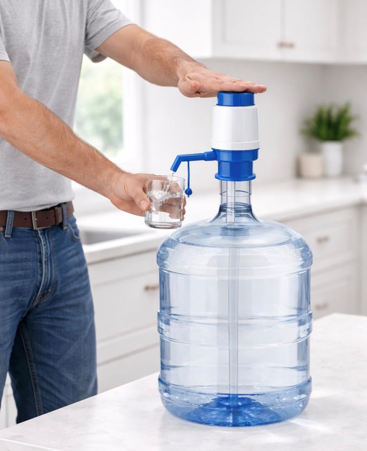20 L Plastic Hand Pump Manual Water Dispenser-image-46