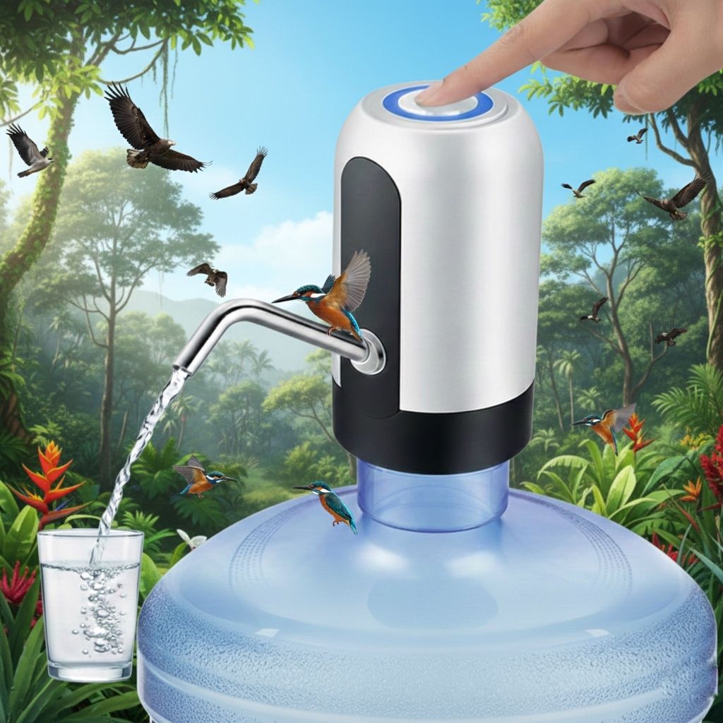 20 L Plastic Hand Pump Manual Water Dispenser