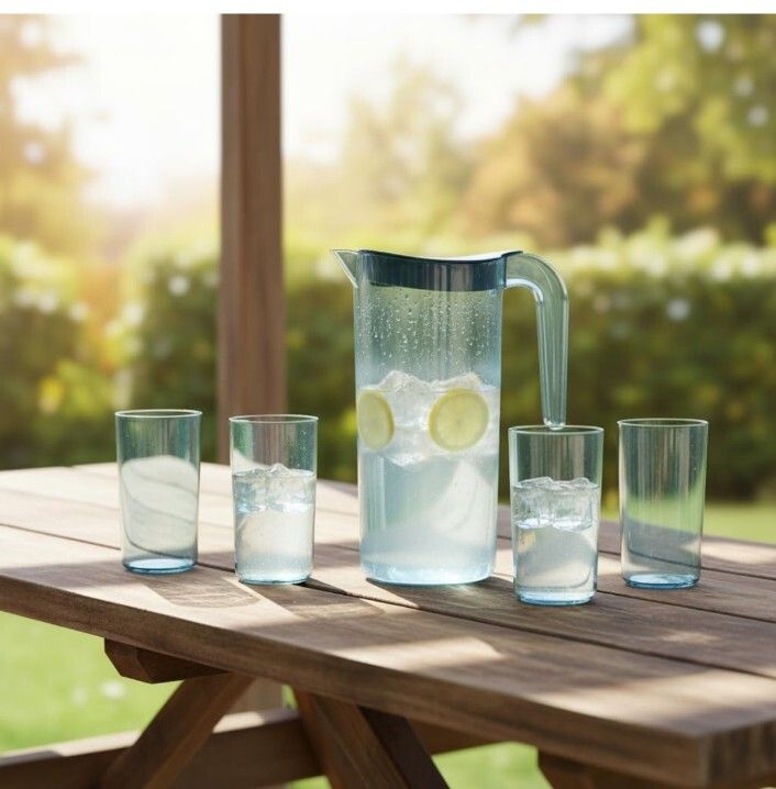 dhruv 01 Jug Glass Set-picture-1