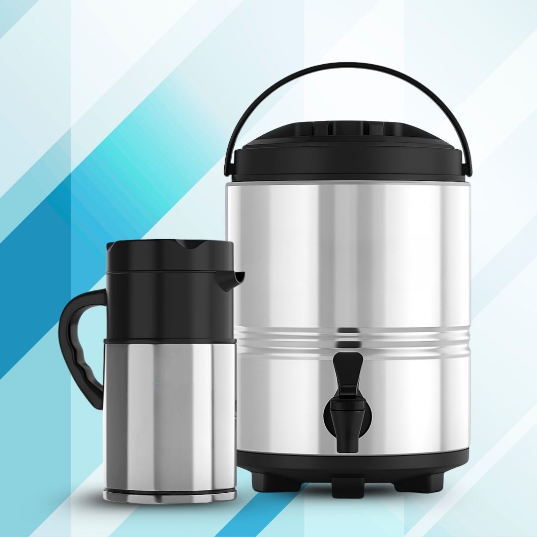 3 L, 0.8 L Stainless Steel, Plastic Kettle Jug-image-36