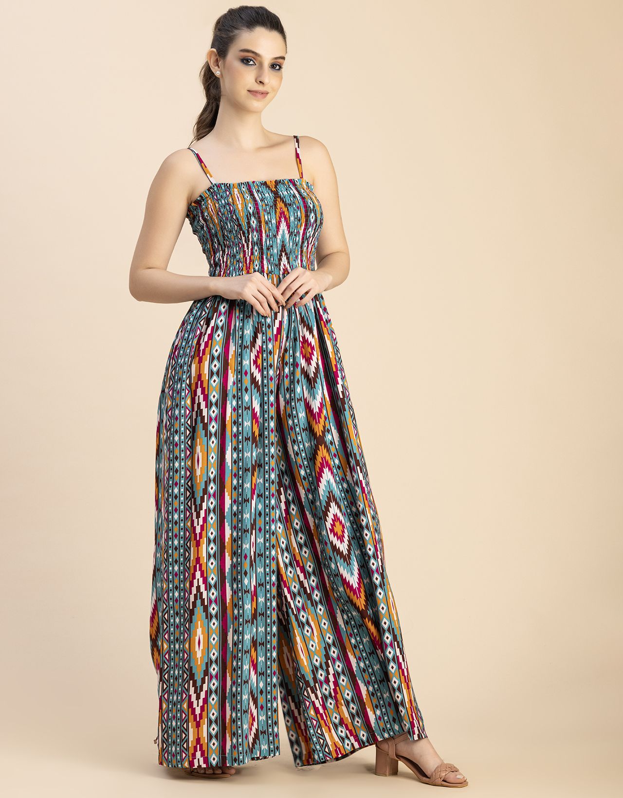 Printed Women Jumpsuit-image-10