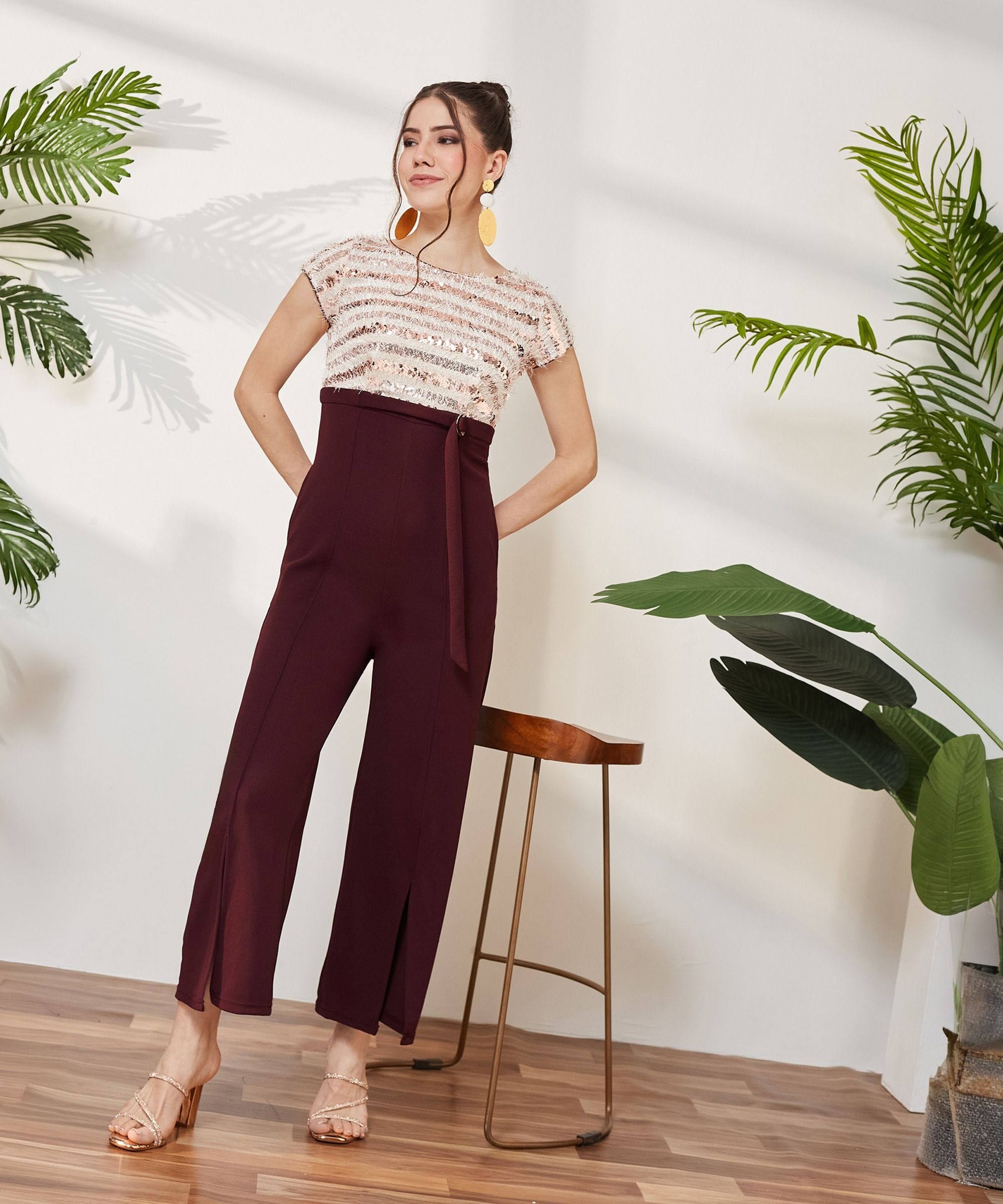 miss chase Embellished Women Jumpsuit-picture-31