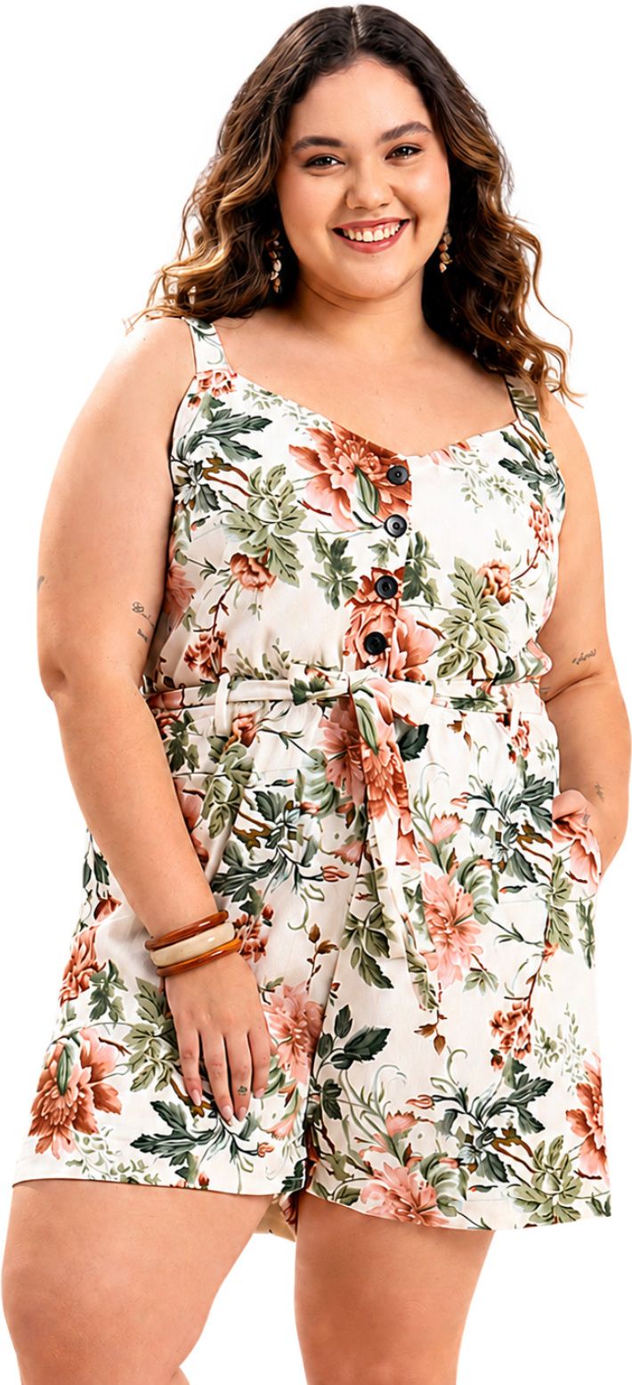 wild u Floral Print Women Jumpsuit-picture-11