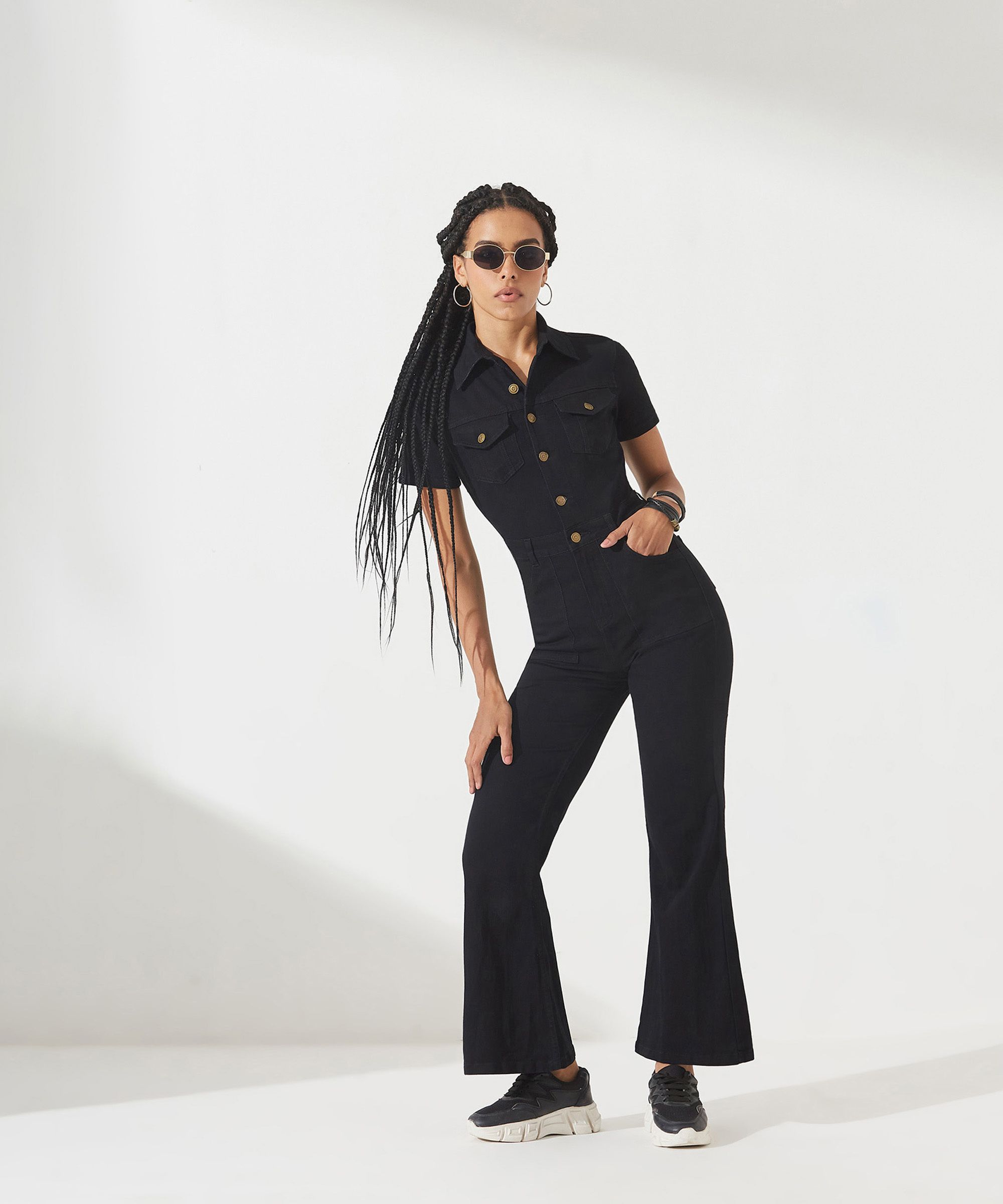 dolce crudo Solid Women Jumpsuit-picture-10
