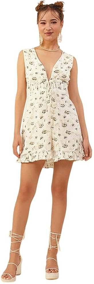 bedazzle Floral Print Women Jumpsuit-picture-13