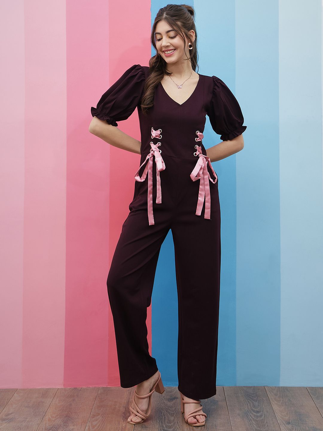 athena Solid Women Jumpsuit-picture-14