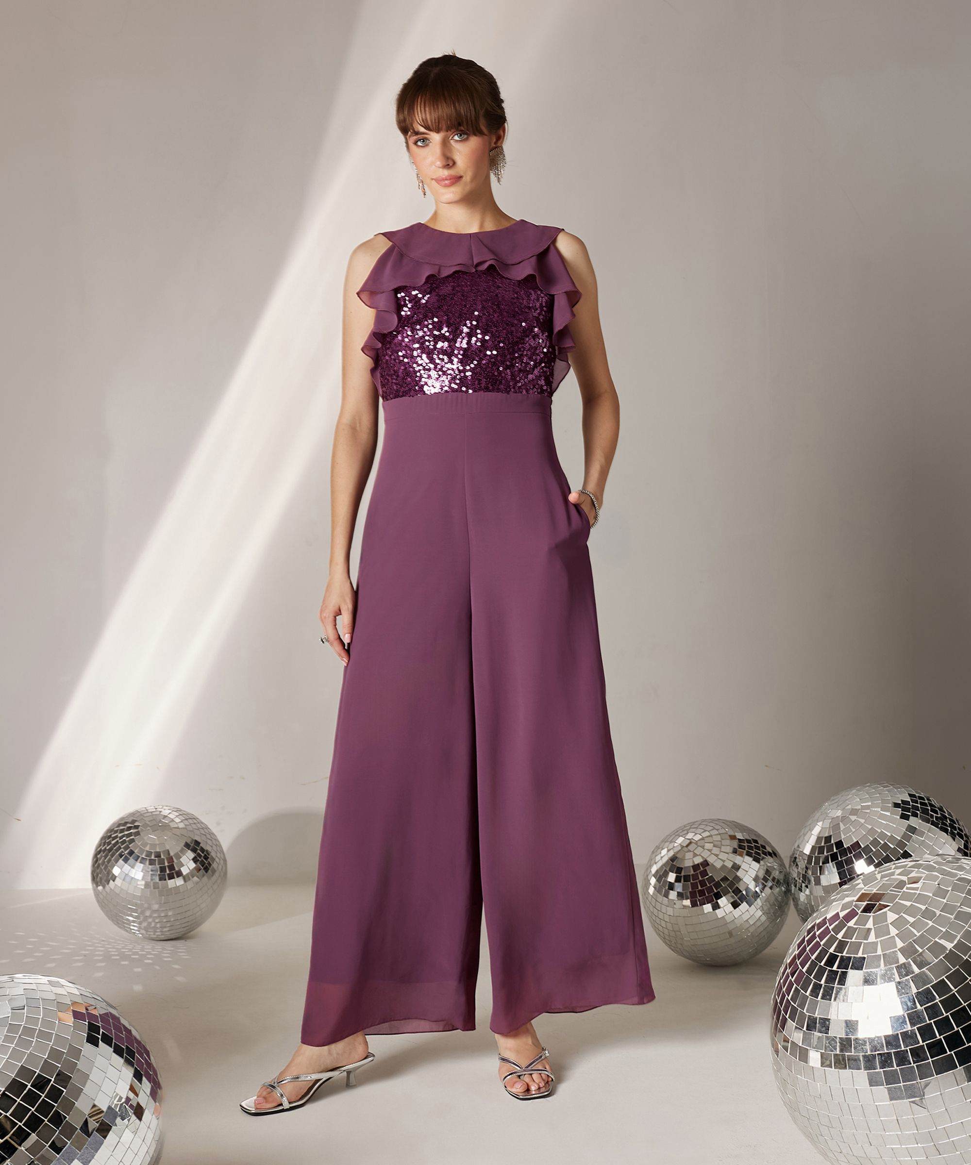 miss chase Embellished Women Jumpsuit-picture-32
