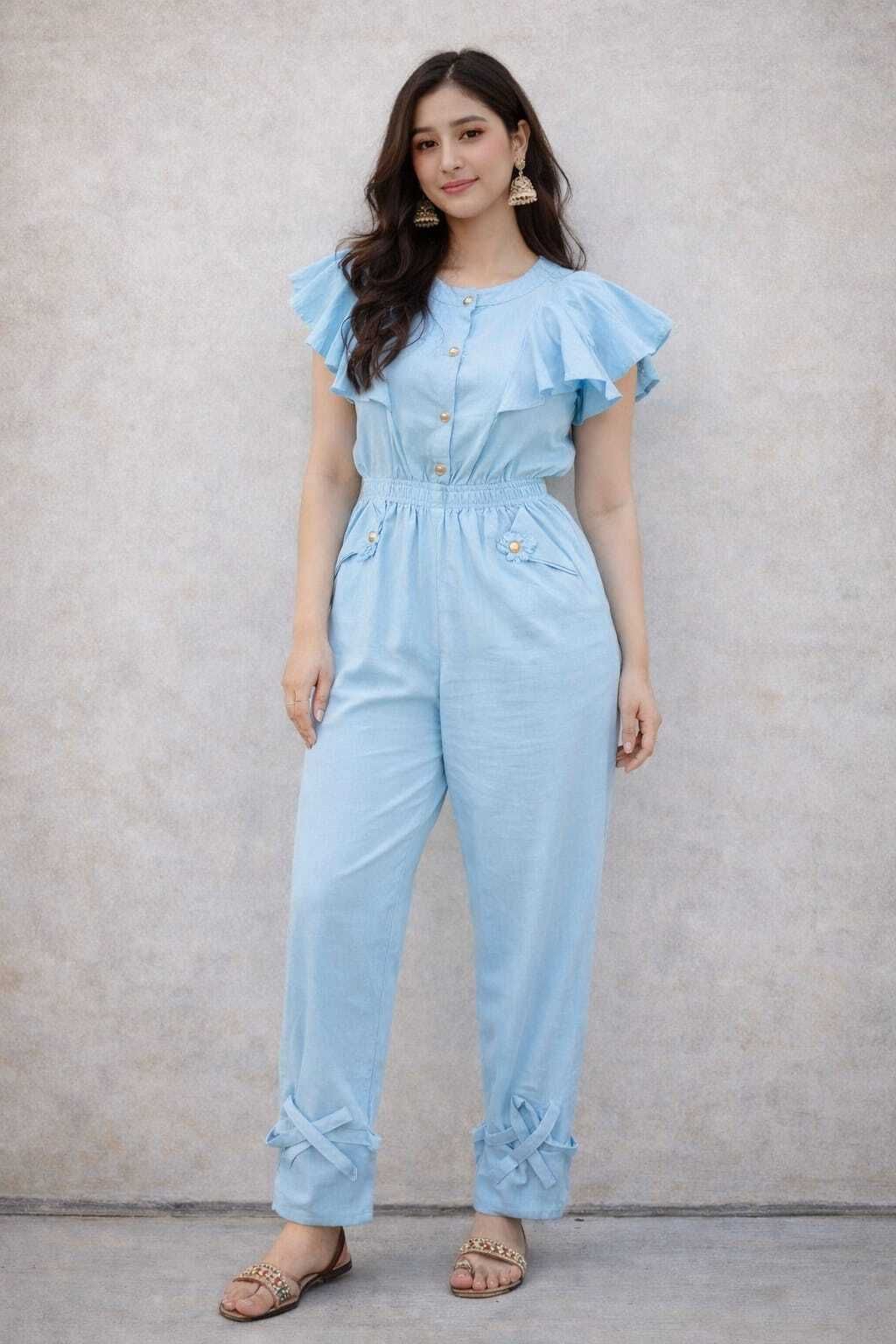 nihal Solid Women Jumpsuit-picture-6
