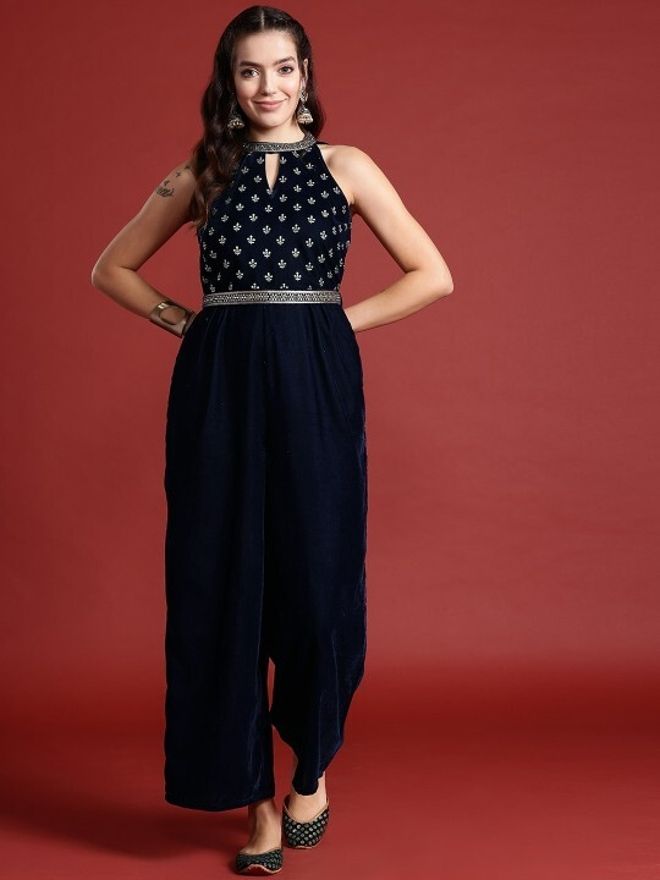 anouk Embroidered Women Jumpsuit-picture-11