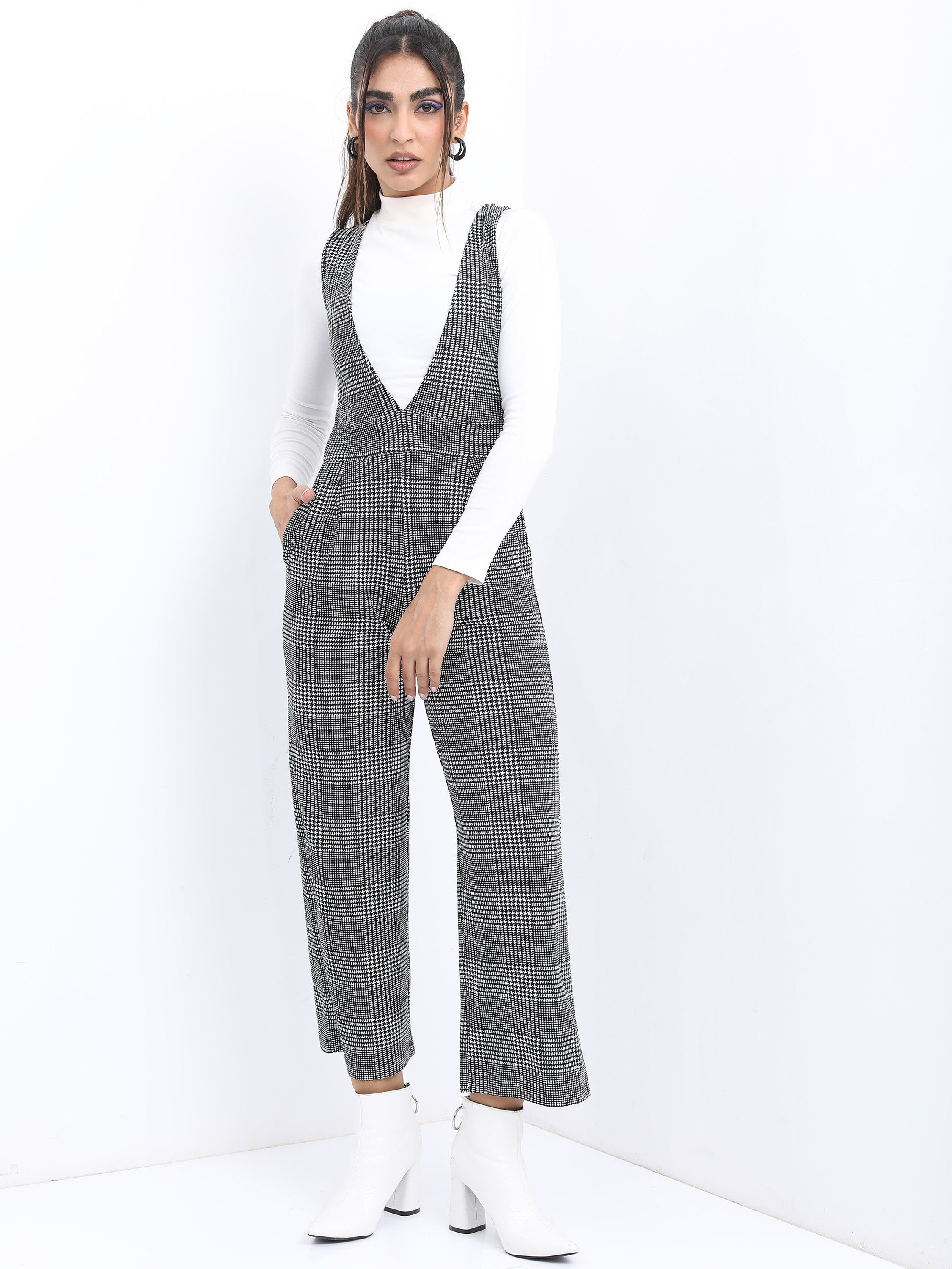 ketch Checkered Women Jumpsuit-picture-39