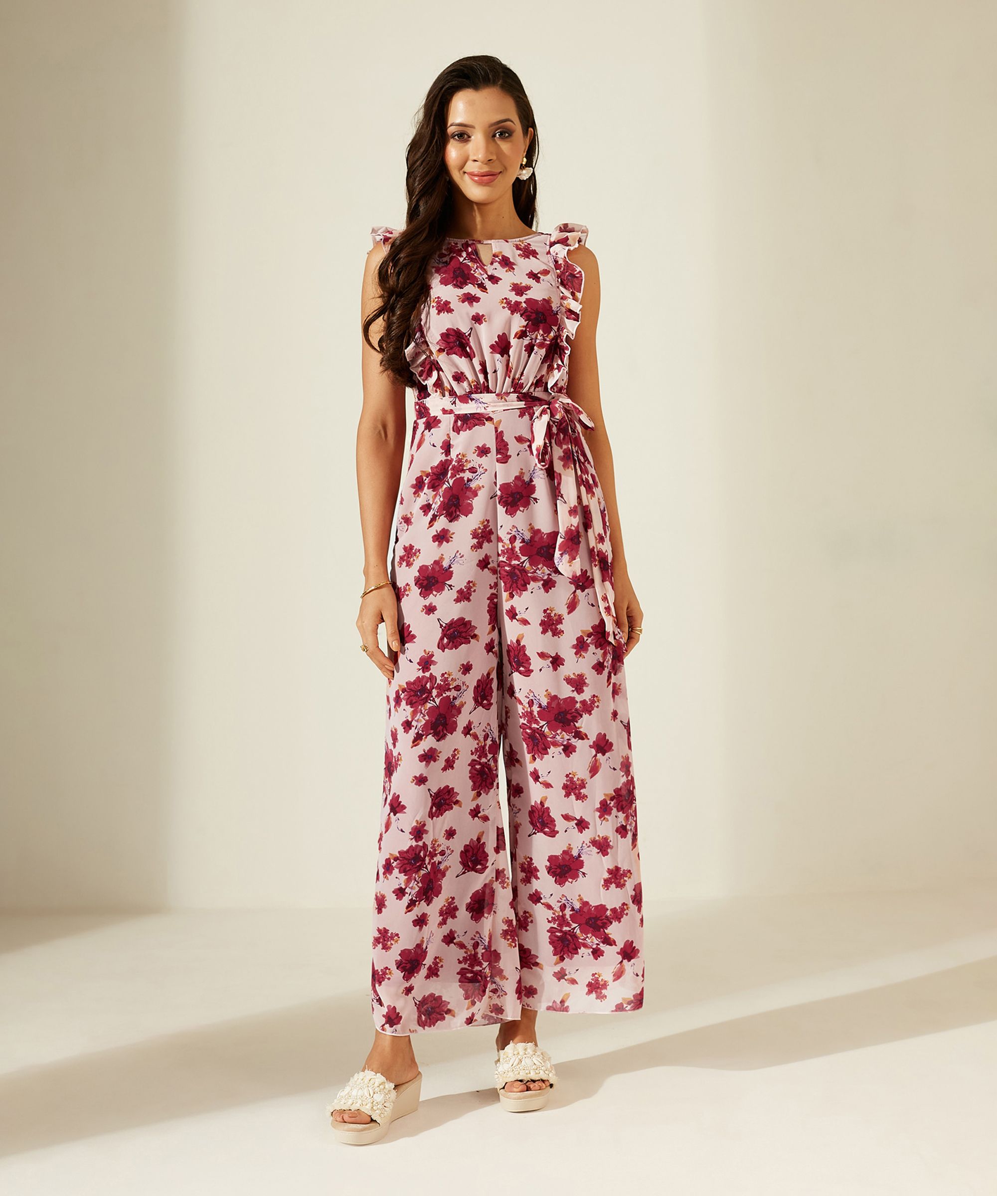 miss chase Floral Print Women Jumpsuit-picture-34