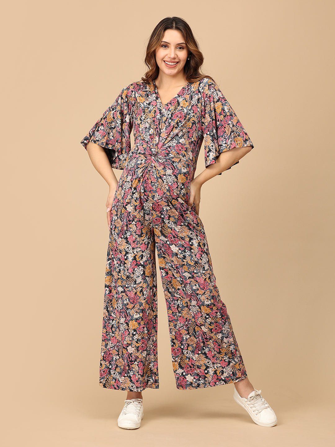 the mom store Floral Print Women Jumpsuit-picture-21