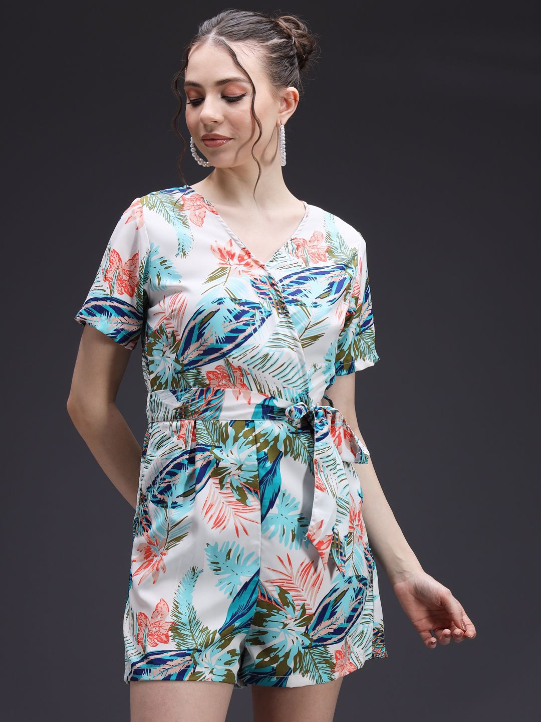 emeros Printed, Floral Print Women Jumpsuit-picture-24