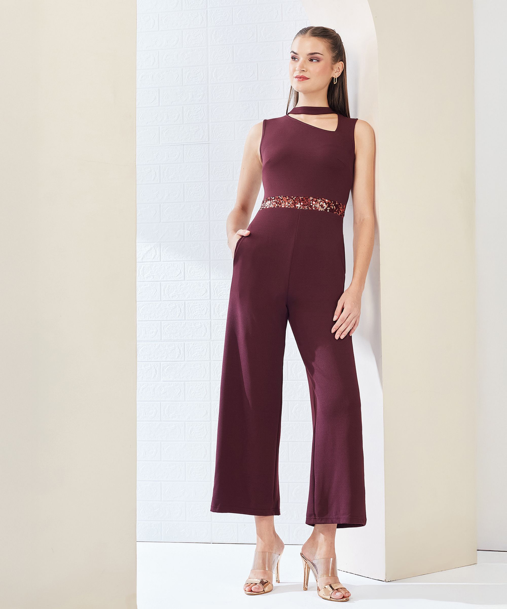 miss chase Solid Women Jumpsuit-picture-29