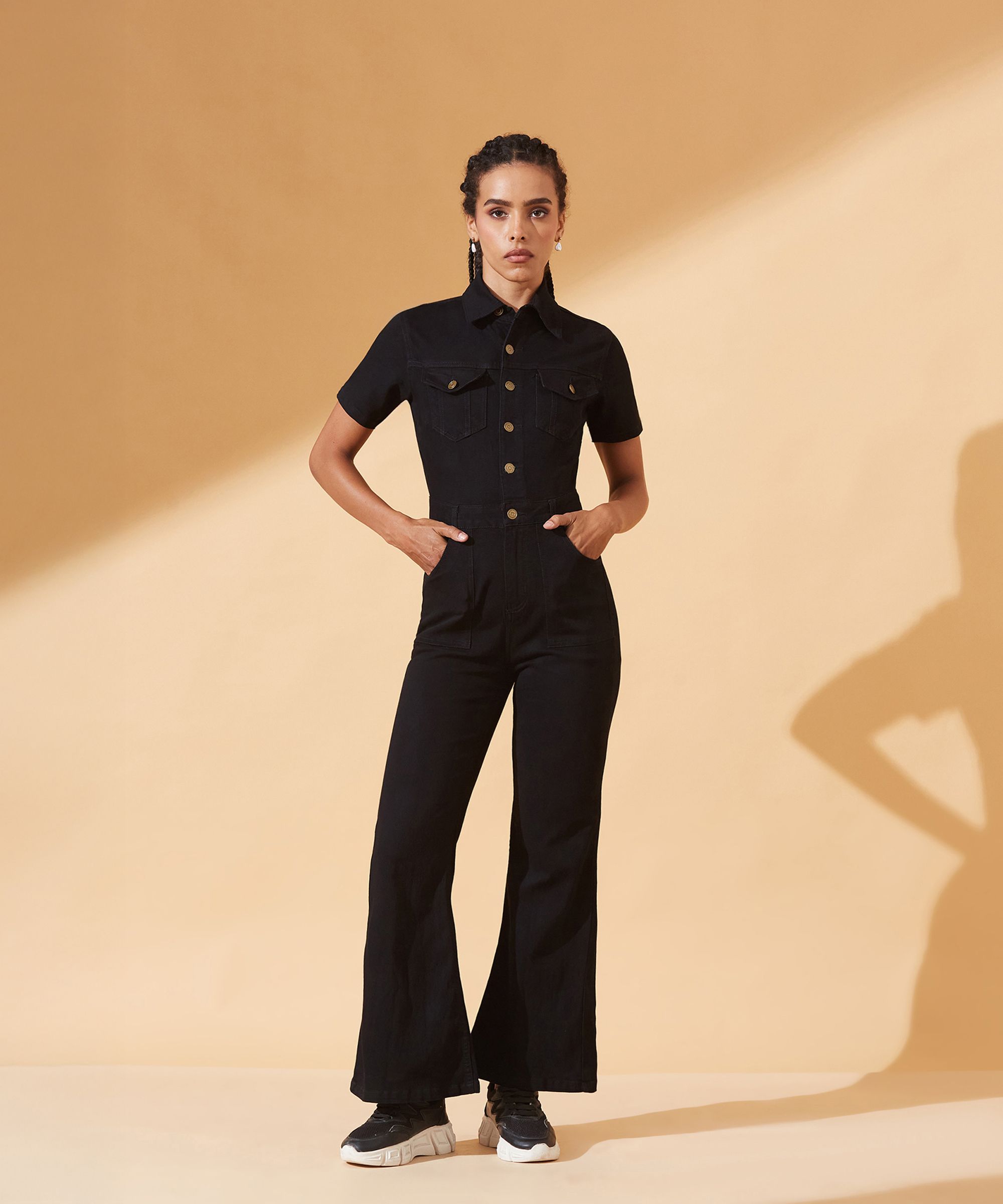 dolce crudo Solid Women Jumpsuit-picture-15