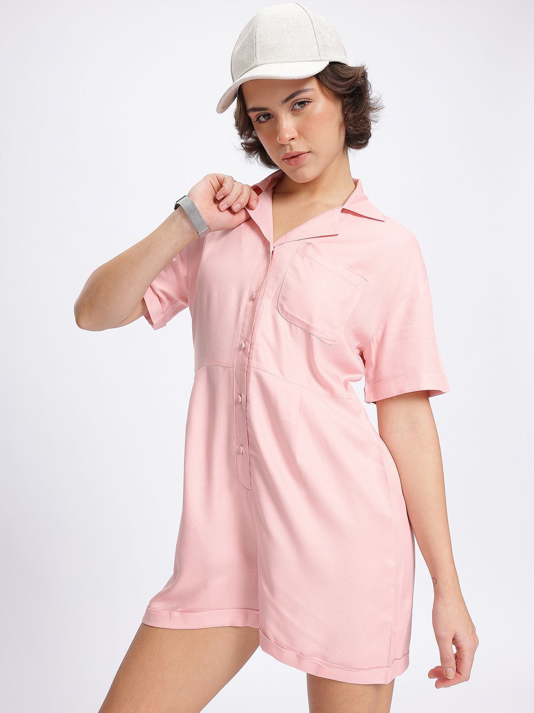 glitchez Solid Women Jumpsuit-picture-10