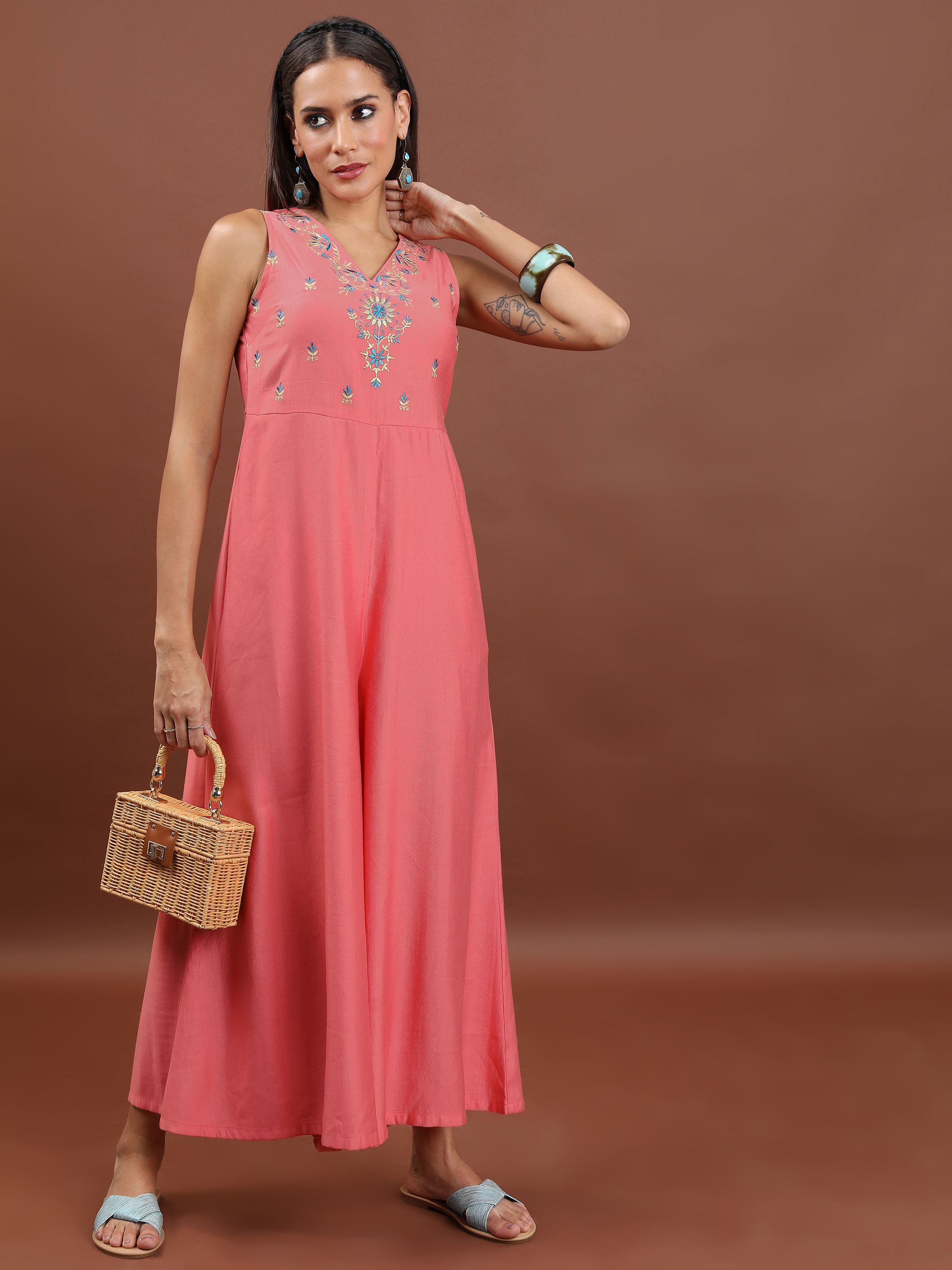 vishudh Solid Women Jumpsuit-picture-14