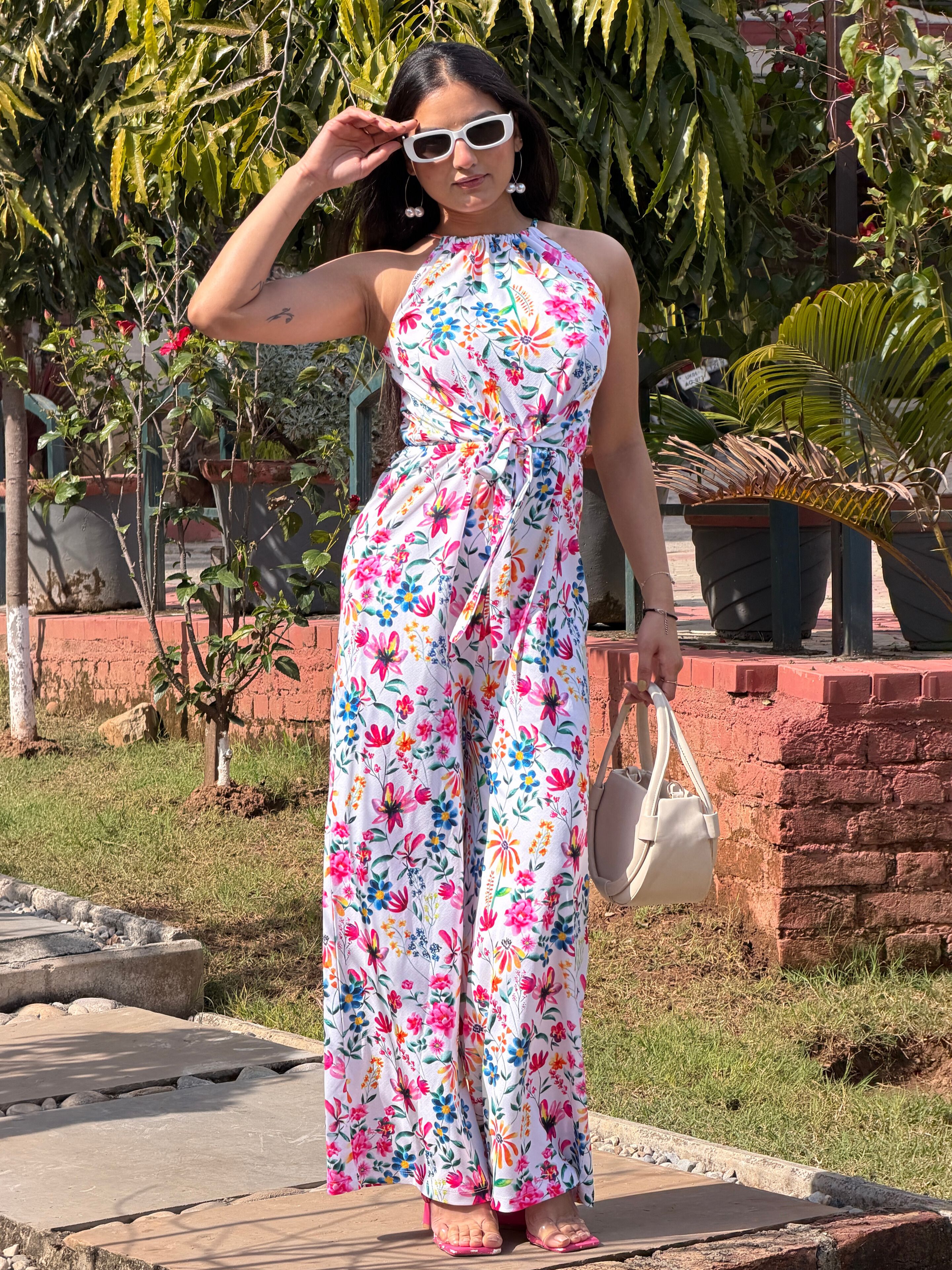 tandul Floral Print Women Jumpsuit-picture-36