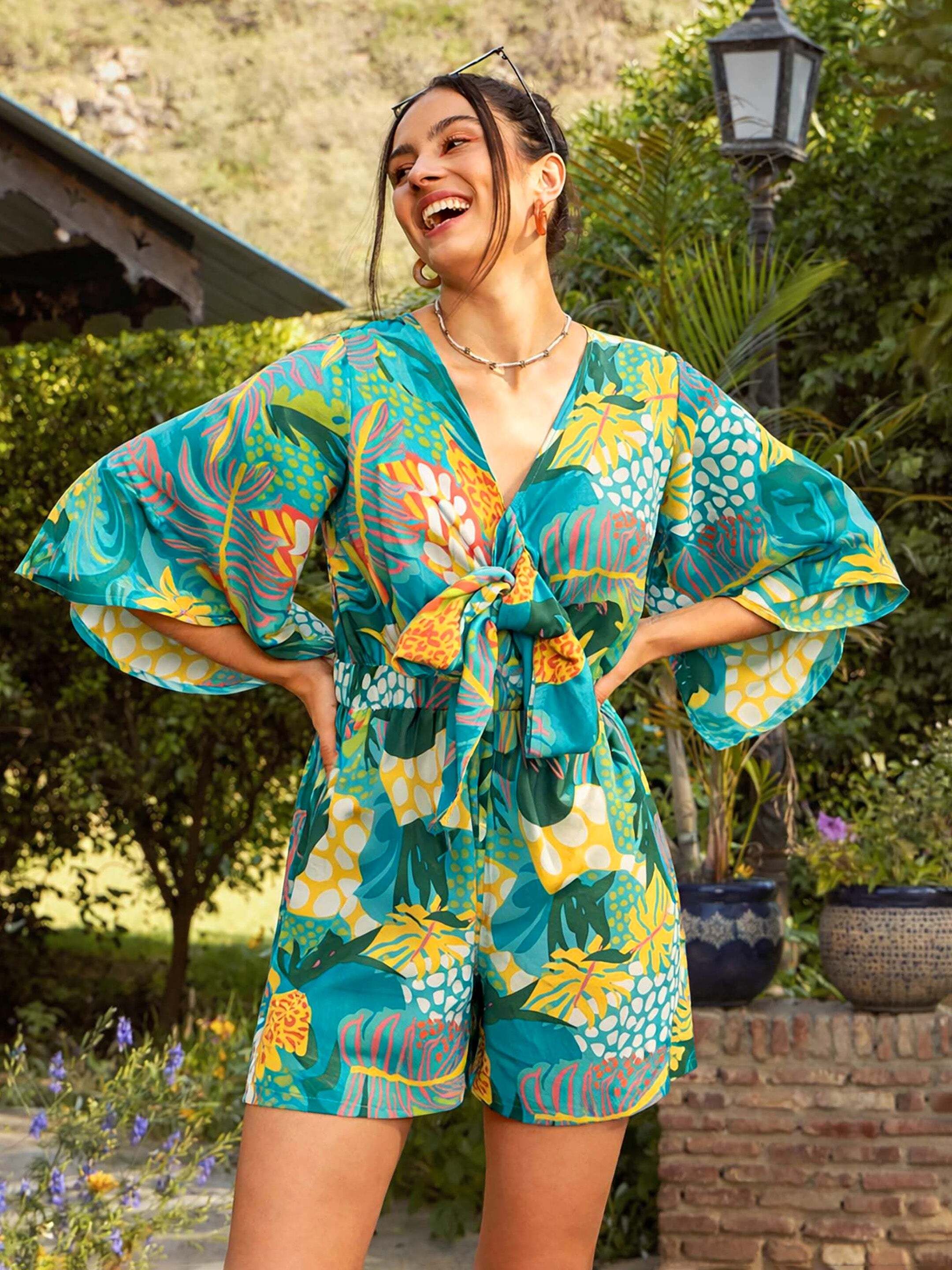 sassafras Printed Women Jumpsuit-picture-21